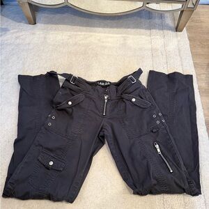 Women’s IAMGIA Black Cargo Pants